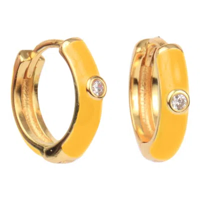 Color Shout Women's 10 Things I Love About Hoops In Yellow In Yellow