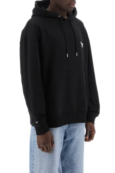 Mcm Hooded Sweatshirt With In Black
