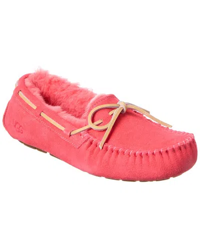 Ugg Dakota Suede Slipper In Red