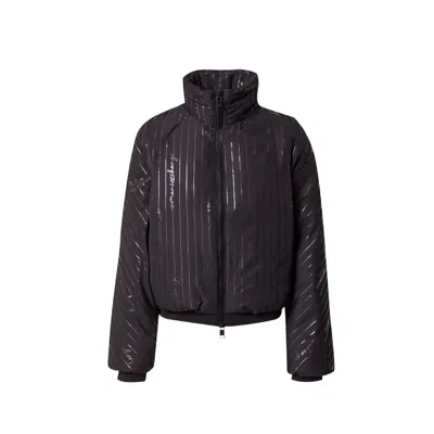 Shop Armani Exchange Black Polyester Jackets & Women's Coat