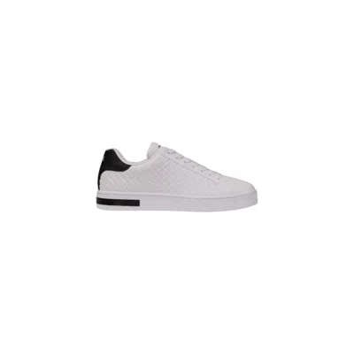 Armani Exchange Quilted Sneakers In White
