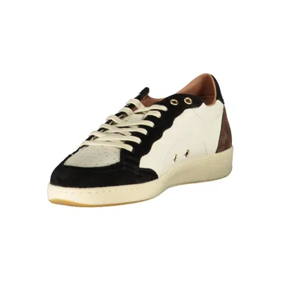 Blauer White Polyester Sneaker In White