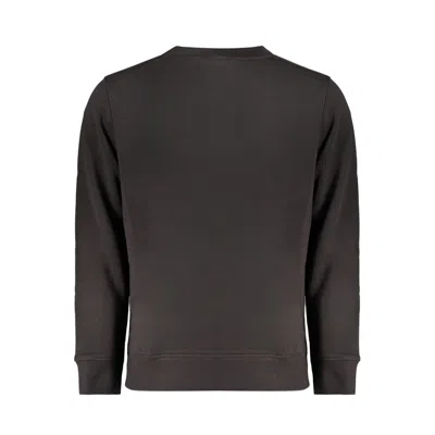 Calvin Klein Black Cotton Men Sweater In Black