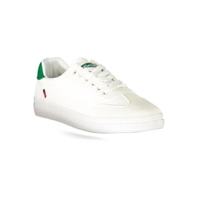 Carrera White Polyester Sneaker In White