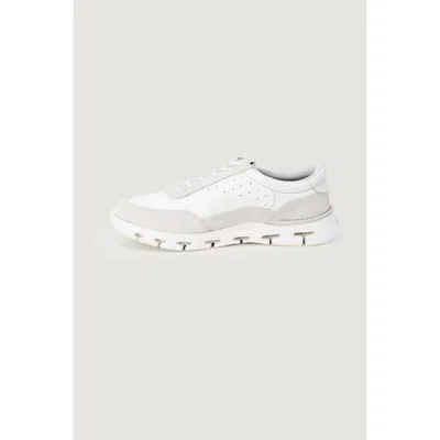 Clarks White Leather Men's Sneaker In White