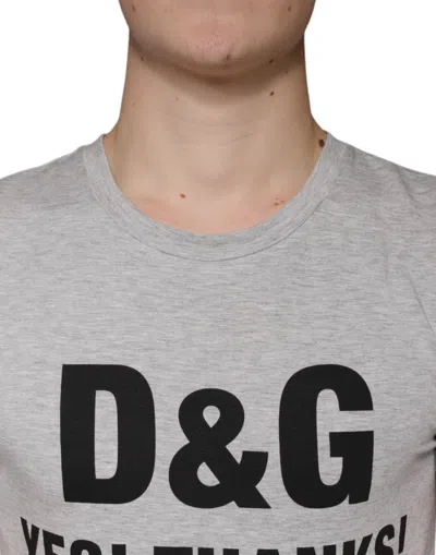 Dolce & Gabbana T-shirts In Gray