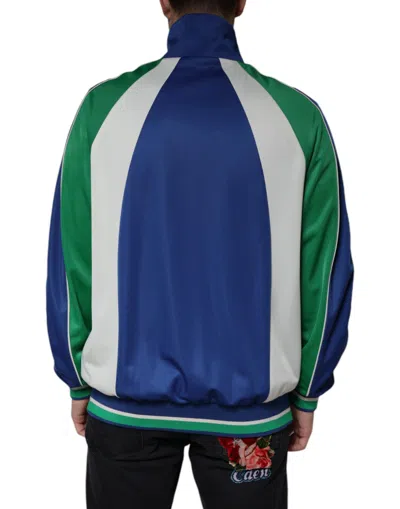 Dolce & Gabbana Colour-block Track Jacket In Multicolor