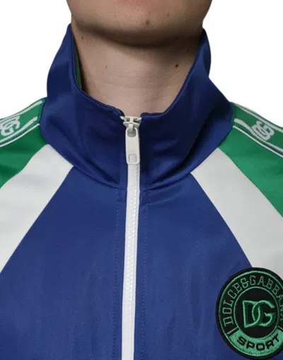 Dolce & Gabbana Colour-block Track Jacket In Multicolor