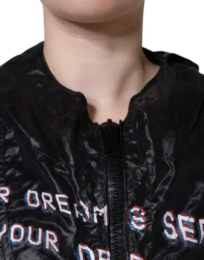 Dolce & Gabbana Multicolor Print Hooded Sweatshirt Sweater In Multicolor