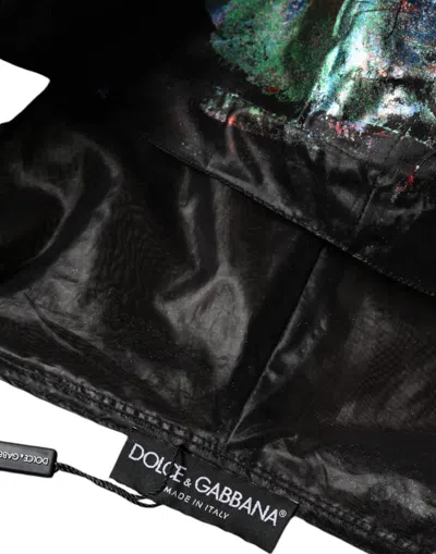 Dolce & Gabbana Multicolor Print Hooded Sweatshirt Sweater In Multicolor