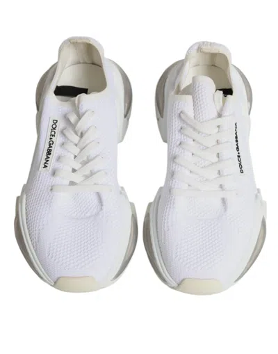 Pre-owned Dolce & Gabbana White Airmaster Low Top Men Sneakers Men's Shoes ()