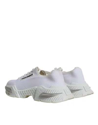 Pre-owned Dolce & Gabbana White Airmaster Low Top Men Sneakers Men's Shoes ()