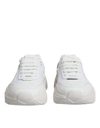 Pre-owned Dolce & Gabbana White Daymaster Low Top Sneakers Women's Shoes ()