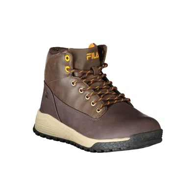 Fila Polyester Men Men's Boot In Brown