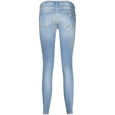 Guess Jeans Light Blue Cotton Jeans & Pant In Light Blue