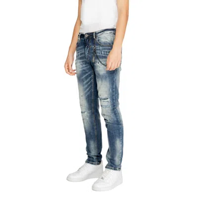 Icon Cotton Jeans & Men's Pant In Blue