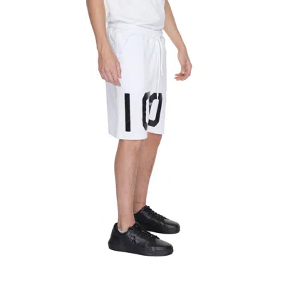 Icon White Cotton Short In White