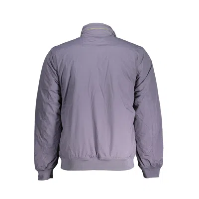 K-way Blue Polyamide Jacket In Blue