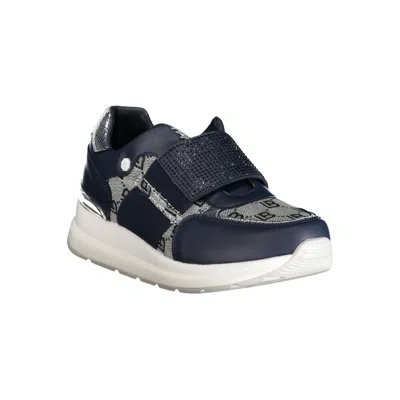 Laura Biagiotti Blue Polyester Sneaker In Blue