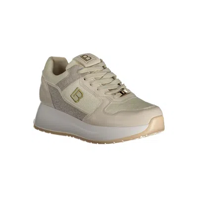 Laura Biagiotti Beige Polyester Sneaker In Beige