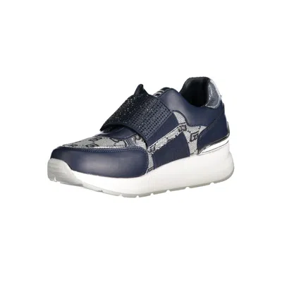 Laura Biagiotti Blue Polyester Sneaker In Blue