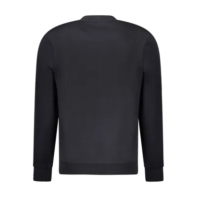 Napapijri Black Cotton Men's Sweater In Black
