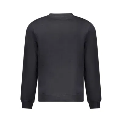 Napapijri Black Cotton Sweater In Black