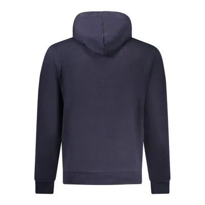 Napapijri Blue Cotton Sweater In Blue