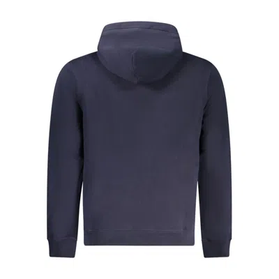 Napapijri Blue Cotton Men Sweater In Blue