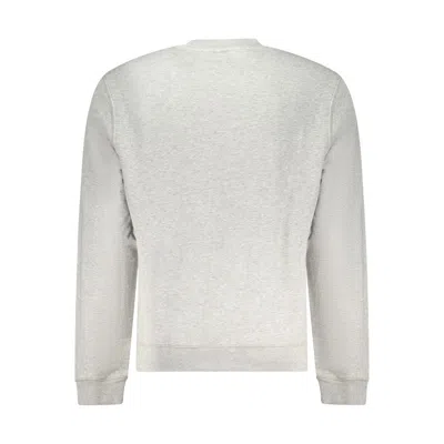 Napapijri Gray Cotton Sweater In Gray