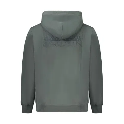 Napapijri Green Cotton Sweater In Green