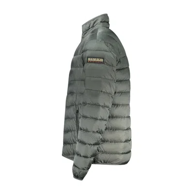 Napapijri Green Polyamide Jacket In Green