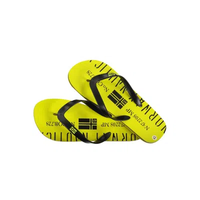 Norway 1963 Yellow Polyethylene Sandal In Yellow