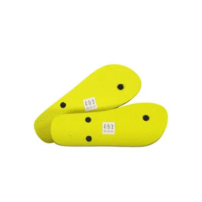 Norway 1963 Yellow Polyethylene Sandal In Yellow