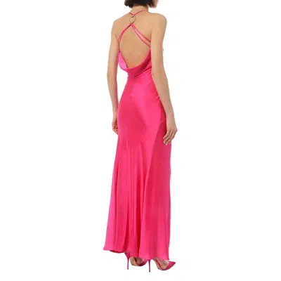 Pinko Fuchsia Polyester Dress In Fuchsia