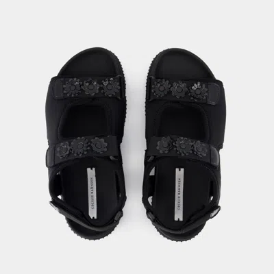 Cecilie Bahnsen Valeria Sandals In Black