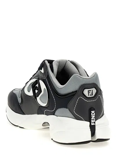 Fendi Forward Lace-up Sneakers