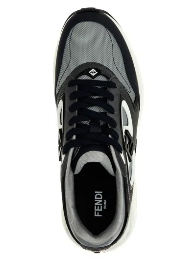 Fendi Forward Lace-up Sneakers