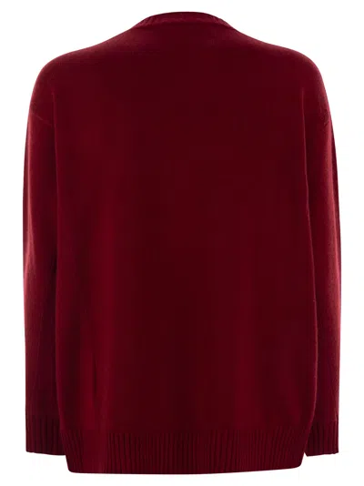 Max Mara Fido - Monogram Pullover In Wool And Cashmere