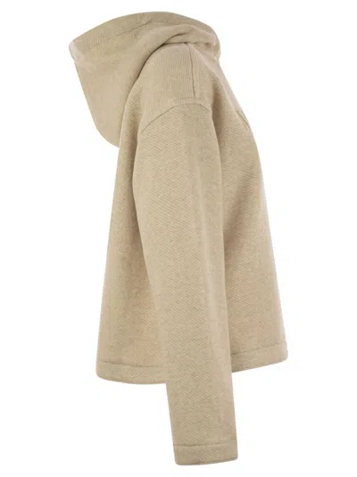 Max Mara Gary Jersey Sweatshirt With Embroidery