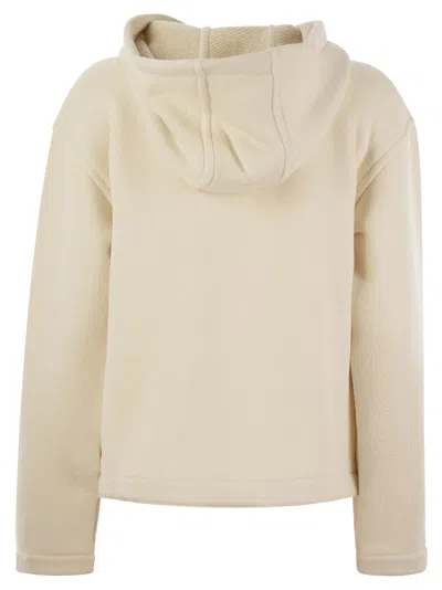 Max Mara Gary Jersey Sweatshirt With Embroidery