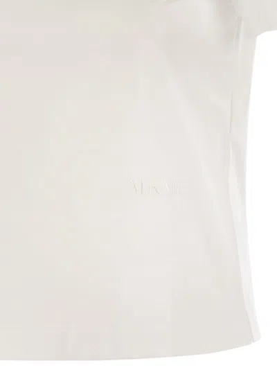 Max Mara Logo Embroidered Crewneck T-shirt