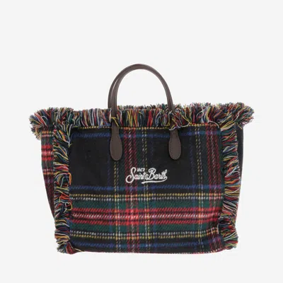 Mc2 Saint Barth Colette Bag With Check Pattern