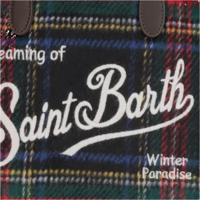 Mc2 Saint Barth Colette Bag With Check Pattern