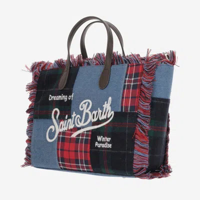 Mc2 Saint Barth Colette Bag With Patchwork Pattern