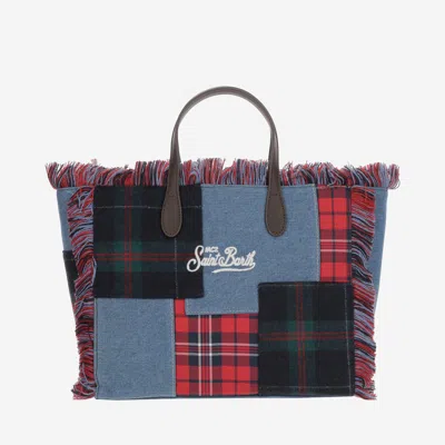 Mc2 Saint Barth Colette Bag With Patchwork Pattern