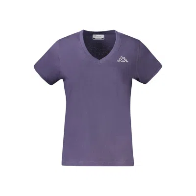 Kappa Blue Cotton Women T-shirt In Blue