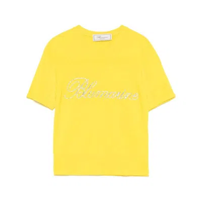 Blumarine Sweaters In Yellow