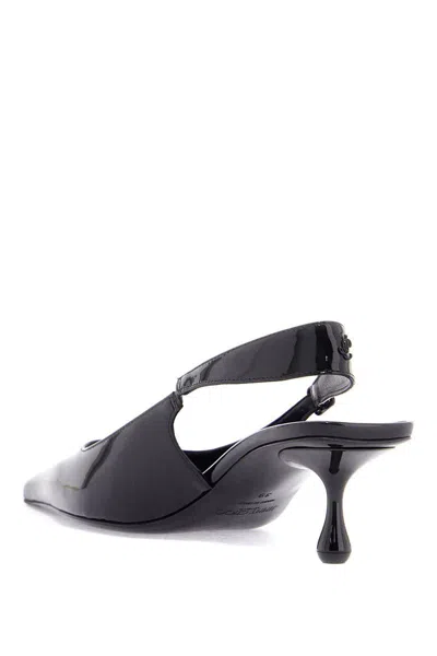 Shop Jimmy Choo Slingback Dã©collet In Black