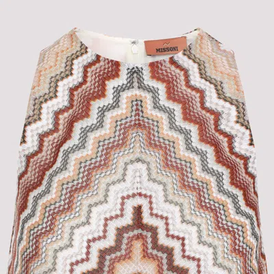 Missoni Sleeveless Dress In Multicolour